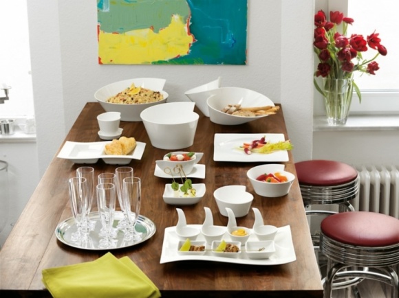 NewWave ? flagowa porcelana Villeroy & Boch w Top Chef Styl życia, LIFESTYLE - Pojedynek na noże w Top Chef wciąż trwa. Wymagana perfekcja, profesjonalizm i niepowtarzalność. Takiemu zadaniu mogła sprostać tylko porcelana Villeroy & Boch. Wśród niej NewWave ? flagowa kolekcja najlepszych restauracji i profesjonalnych konkursów kulinarnych.