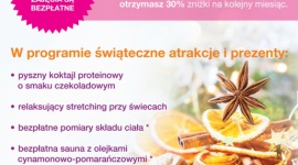 Wrocław: Aromatyczne Mikołajki w Lady Fitness Club Styl życia, LIFESTYLE - Bezpłatna sauna z aromatycznymi olejkami, darmowe pomiary składu ciała i zajęcia fitness m.in.: zumba, gimnastyka antycellulitowa, Indoor Walking i relaksujący stretching przy świecach ? wszystko to plus wiele innych atrakcji czeka na wrocławianki 4 grudnia w klubie Lady Fitness.