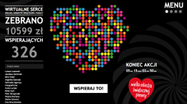 Wirtualne serce WOŚP - pokaz siły drzemiącej w cyfrowym tłumie Styl życia, LIFESTYLE - Wirtualne Serce to oryginalna forma wspierania Wielkiej Orkiestry Świątecznej Pomocy, która rok temu po raz pierwszy podbiła serca internautów.