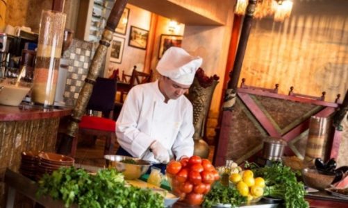 Libańskie smaki na lunchu prasowym w Le Cedre