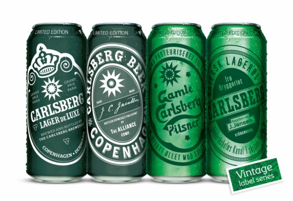 LIMITOWANA KOLEKCJA OPAKOWAŃ CARLSBERG VINTAGE LABEL SERIES Styl życia, LIFESTYLE - Marka Carlsberg przygotowała limitowaną edycję designerskich opakowań w stylu vintage. Opakowania inspirowane archiwalnymi projektami etykiet marki z przełomu XIX i XX wieku trafią do sklepów na początku marca 2015 r.