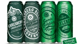 LIMITOWANA KOLEKCJA OPAKOWAŃ CARLSBERG VINTAGE LABEL SERIES