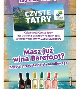 Barefoot Wine wspiera Stowarzyszenie Czysta Polska w akcji ?Czyste Tatry?