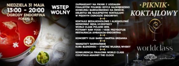 Otwarty piknik z finalistami konkursu barmańskiego World Class Poland