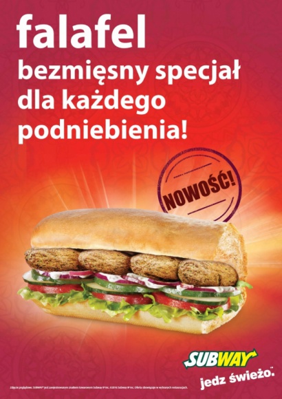 Nowość w restauracjach SUBWAY