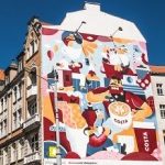 Koziołki w sercu Poznania na urodziny COSTA COFFEE