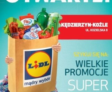 OTWARCIE NOWEGO SKLEPU LIDL W KĘDZIERZYNIE-KOŹLU