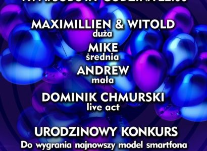 Urodziny KLUbo w nowej odsłonie! Celebruj sobotnią noc w Warszawie