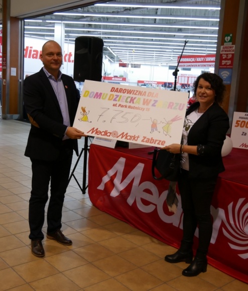 Media Markt wspiera Dom Dziecka w Zabrzu