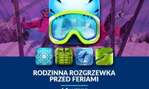 Rodzinna rogrzewka przed feriami w Centrum Handlowym Blue City