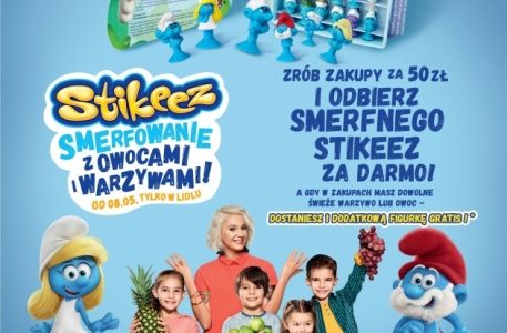 SMERFOWANIE Z OWOCAMI I WARZYWAMI ? LIDL ZACHĘCA DZIECIAKI DO ZDROWEGO ODŻYWIA