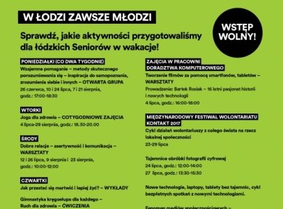 W dojrzałym ciele, młody duch. Aktywne lato dla seniorów w Sukcesji