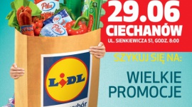 OTWARCIE PIERWSZEGO SKLEPU LIDL W CIECHANOWIE