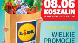 OTWARCIE NOWEGO SKLEPU LIDL W KOSZALINIE Styl życia, LIFESTYLE - Już 8 czerwca o godzinie 7:00 przy ul. Zwycięstwa 227-231 otwarty zostanie czwarty sklep sieci Lidl w Koszalinie.