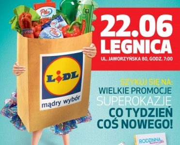 OTWARCIE NOWEGO SKLEPU LIDL W LEGNICY