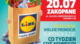 PIERWSZY SKLEP LIDL W ZAKOPANEM