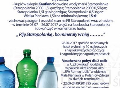Pij Staropolankę, wygrywaj i w uzdrowisku wypoczywaj