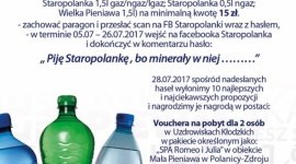 Pij Staropolankę, wygrywaj i w uzdrowisku wypoczywaj Styl życia, LIFESTYLE - Konkurs Staropolanki w sieciach sklepów Kaufland.