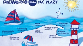 Zdrowe i aktywne opalanie z Podwórkiem NIVEA na plaży