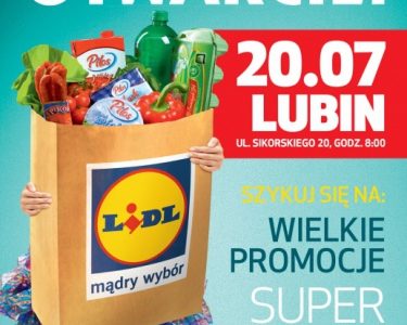 NOWY SKLEP LIDL W LUBINIE