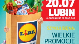 NOWY SKLEP LIDL W LUBINIE Styl życia, LIFESTYLE - Już 20 lipca o godzinie 8:00 w Galerii Handlowej Cuprum Arena przy ul. Sikorskiego 20 otwarty zostanie trzeci sklep sieci Lidl w Lubinie.