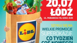 NOWY SKLEP LIDL W ŁODZI Styl życia, LIFESTYLE - Już 20 lipca o godzinie 8:00 przy ul. Pabianickiej 116 otwarty zostanie piętnasty sklep sieci Lidl w Łodzi. Z okazji otwarcia zapraszamy do udziału w specjalnie przygotowanych atrakcjach oraz na zakupy w promocyjnych cenach.
