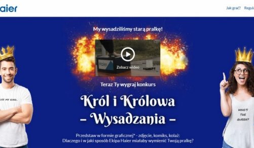 Zostań królem lub królową wysadzania w konkursie marki Haier