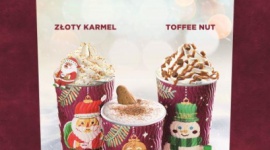 Przyjaciele z COSTA COFFEE życzą Wesołych spotkań przy kawie! Styl życia, LIFESTYLE - Wreszcie nadszedł ten wyjątkowy czas w roku! W kawiarniach COSTA COFFEE jest już dostępne nowe, sezonowe menu. Tej zimy bariści zaserwują trzy wyśmienite, zimowe propozycje ? o smaku karmelu, toffi oraz piernika.