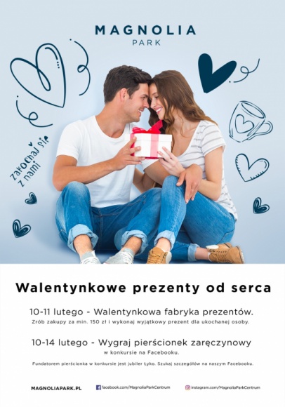 Pokaż uczucia w wielkim formacie. Walentynkowy weekend z Magnolia Park