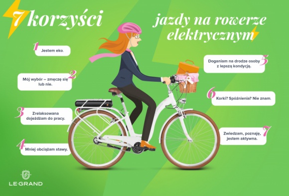 7 powodów, aby wybrać rower elektryczny w dużym mieście Styl życia, LIFESTYLE - Oto 7 korzyści dla miłośników dwóch kółek, których dostarczy rower ze wspomaganiem elektrycznym.