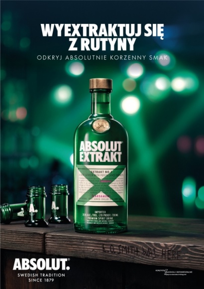 Nowość Absolut Extrakt ? tajemniczy składnik i kardamon Styl życia, LIFESTYLE - Szukając nietuzinkowego smaku oraz ceniąc efekt zaskoczenia warto sięgnąć po nowość: Absolut Extrakt. To połączenie unikalności szwedzkiej ikony destylacji z ciepłym, pikantnym smakiem zielonego kardamonu. Ale to nie wszystko. Ta propozycja skrywa dużo więcej...