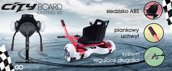 CITY BOARD Karting Kit ? zmień deskorolkę w gokarta!
