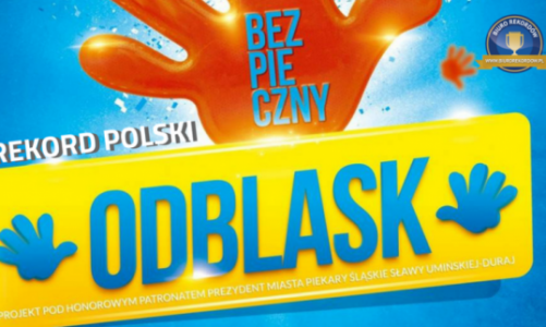 W ramach finału Akcji Bezpieczny Odblask będą bić Rekord Polski