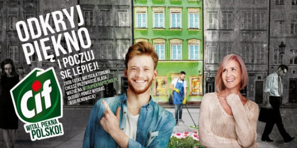 ?Cif. Witaj, piękna Polsko!?, czyli jak program zmienia oblicza polskich miast Styl życia, LIFESTYLE - ?Cif. Witaj, piękna Polsko!? to akcja społeczno-edukacyjna, której misja to uświadamianie Polakom, jak ważne jest, by dbać o swoje otoczenie ? także zewnętrzne, dzielone z innymi mieszkańcami.