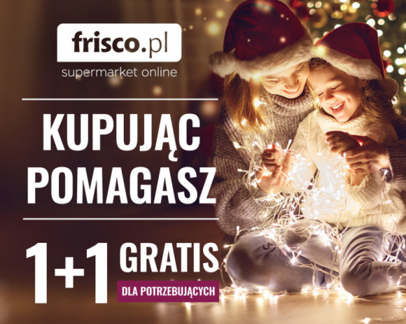 Kupując na Frisco.pl pomagasz potrzebującym Styl życia, LIFESTYLE - ?Kupując pomagasz? ? pod takim hasłem 30 listopada ruszyła akcja zorganizowana przez Frisco.pl, mająca na celu wsparcie najbardziej potrzebujących. Inicjatywa potrwa do 21 grudnia 2018 roku.
