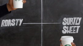Jasna czy ciemna strona mocy? Nowa możliwość wyboru w Starbucks Styl życia, LIFESTYLE - Teraz nadchodzi rewolucja ? do stałego menu kawiarni wchodzi nowa, jasnopalona mieszanka ziaren. Goście kawiarni mogą wybrać bazę ulubionego napoju spośród dwóch wariantów: delikatnej Blonde Roast i wyrazistej Espresso Roast.