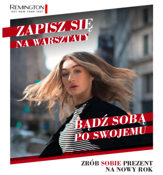 WARSZTATY "BĄDŹ SOBĄ PO SWOJEMU" W OLSZTYNIE Psychologia, LIFESTYLE - Marka Remington, wiodący producent sprzętów do stylizacji włosów, od października zeszłego roku prowadzi działania w ramach nowej strategii pod hasłem ?Bądź sobą po swojemu?.