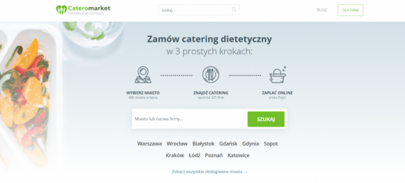 Cateromarket.pl wprowadził usługę zamawiania diet pudełkowych online Styl życia, LIFESTYLE - Cateromarket.pl to największa w Polsce wyszukiwarka diet pudełkowych, która umożliwia porównywanie ofert oraz zamówienie cateringu dietetycznego z dostawą do domu.