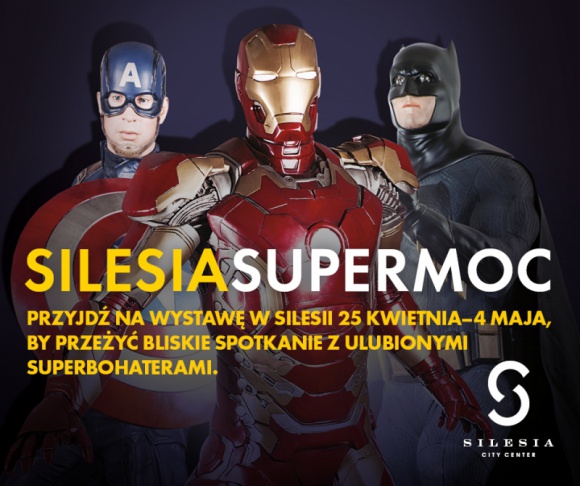Świat kultowych superbohaterów w Silesia City Center