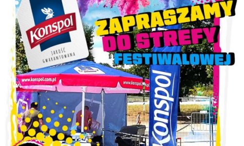 Konspol po raz kolejny partnerem festiwalu The Color Run w Warszawie