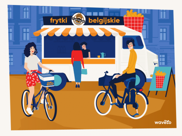 W Krakowie jeździ się na Wavelo i chodzi się na frytki Styl życia, LIFESTYLE - W sobotę, 13 lipca na wszystkich Wavelowiczów zakochanych w frytkach czeka nie lada niespodzianka ? 50% zniżki na dowolną porcję frytek w popularnym street foodzie Frytki Belgijskie. Akcja organizowana jest z okazji przypadającego na ten dzień Dnia Frytek.