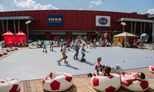 Mega zabawa na wrotkach w Porcie Łódź