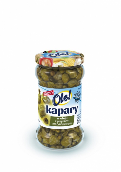 Kapary w oleju z pieprzem marynowanym OLE!