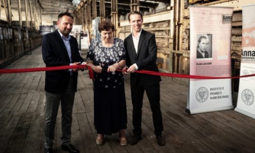 Suwnica Anny Walentynowicz w Stoczni Cesarskiej dostępna dla zwiedzających.