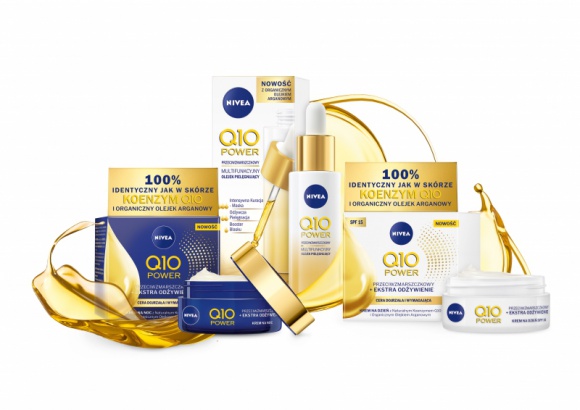 NIVEA prezentuje najczystszą formę koenzymu Q10 100% identyczną jak w skórze!