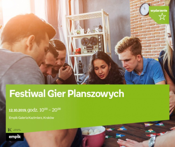 Festiwal Gier Planszowych | Empik Kazimierz Styl życia, LIFESTYLE - Planszówki dla każdego!