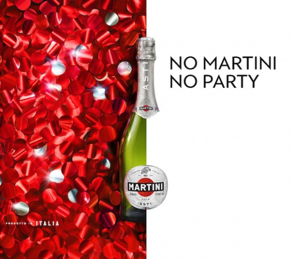 Kampania No Martini No Party! Celebracja we włoskim stylu z bąbelkami Martini As