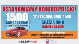 Na Silesia Ring będą bić samochodowy Rekord Polski dla WOŚP Styl życia, LIFESTYLE - W ramach 28. Finału Wielkiej orkiestry Świątecznej Pomocy, który odbędzie się na Torze wyścigowym Silesia Ring w Kamieniu Śląskim, 12 stycznia 2020 roku, ustanawiany będzie oficjalny Rekord Polski na najdłuższą, kilkumetrową kolumnę z samochodzików!