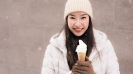 Na lody zimą? Świetny pomysł!