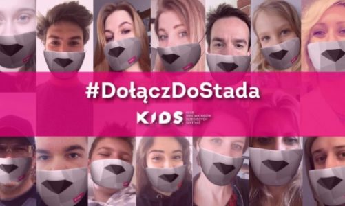 #DołączDoStada K.I.D.S. – gwiazdy zakładają maseczki ?wilka",by wspierać lekarzy